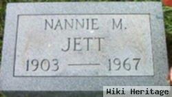 Nannie Mae "nance" Davis Jett