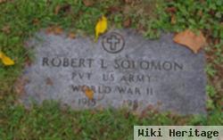 Robert L Solomon