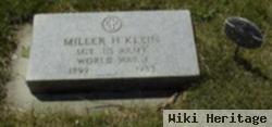 Sgt Miller H. Klein