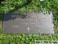 Edwin M Webster