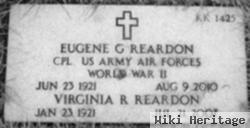 Eugene G. "gene" Reardon