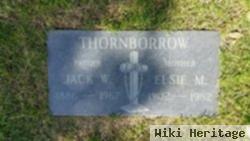 Elsie M Thornborrow