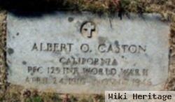 Pfc Albert Orville Caston