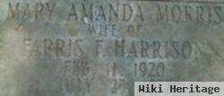 Mary Amanda Morris Harrison