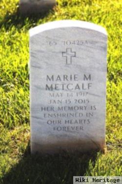 Marie M. Roediger Metcalf