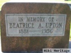 Beatrice A Blunt Upton