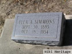 Ella A. Simmons