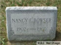 Nancy E Bowser