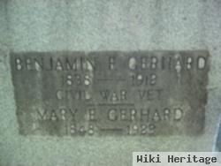 Benjamin F Gerhard