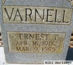 Ernest T Varnell