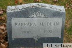Barbara M. Geedey Dean
