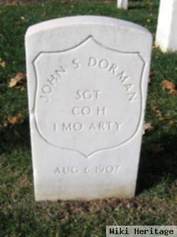 Sgt John S. Dorman