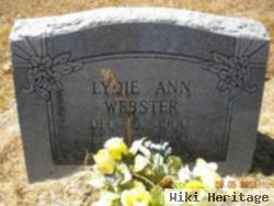 Lydie Ann Webster