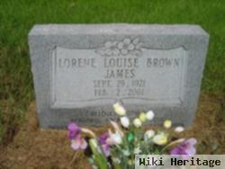 Lorene Louise Brown James