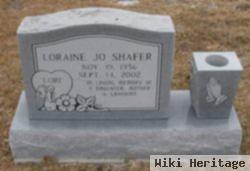 Loraine Jo "lori" Shafer