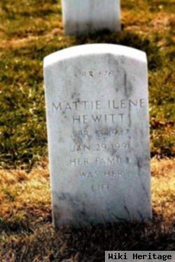 Mattie Ilene Hewitt