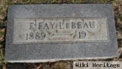 E Faye Lebeau