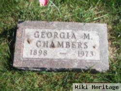 Georgia M Chambers