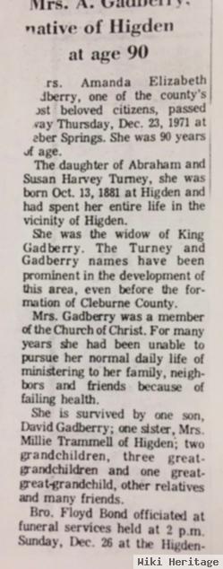 Amanda E. Turney Gadberry