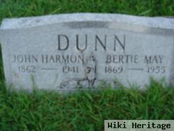 Bertin May "bertie" Huggins Dunn