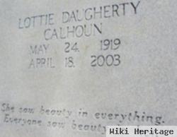 Lottie Marie Daugherty Calhoun