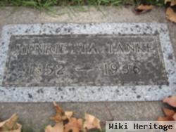 Henrietta Schultz Tanke