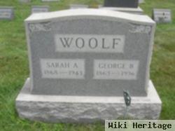 Sarah A Woolf