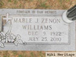 Mable J. Zenon Williams