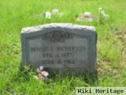 Bennie F Richerson