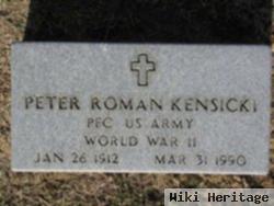 Pfc Peter Roman Kensicki