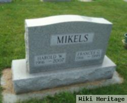 Harold W Mikels