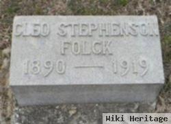 Cleo Mary Stephenson Folck