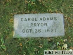 Carol Adams Pryor