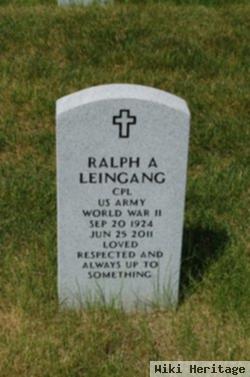 Ralph A Leingang