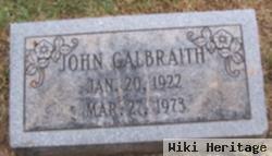 John Galbraith