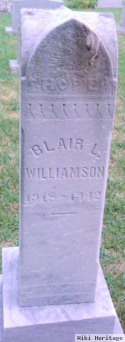 Blair L Williamson