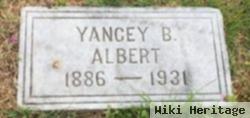 Yancey Bartlett Albert