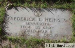 Frederick L Heins, Sr