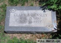 Clara Alda Burrows Hensley