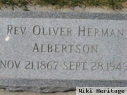 Rev Oliver Herman Albertson