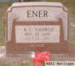 Ardra C "george" Ener