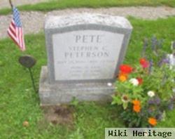 Stephen C "pete" Peterson