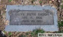 Olive Ruth Eason