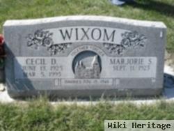 Marjorie S Wixom