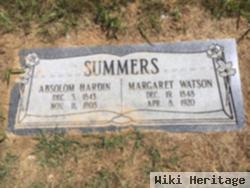 Margaret J. Watson Summers