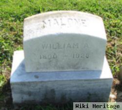 William A Malone