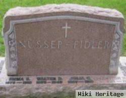 Walter D Nusser