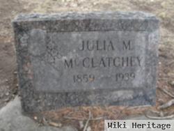 Julia M Mcclatchey