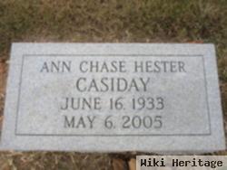Ann Chase Hester Casiday
