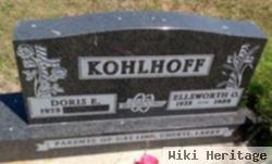 Ellsworth O Kohlhoff